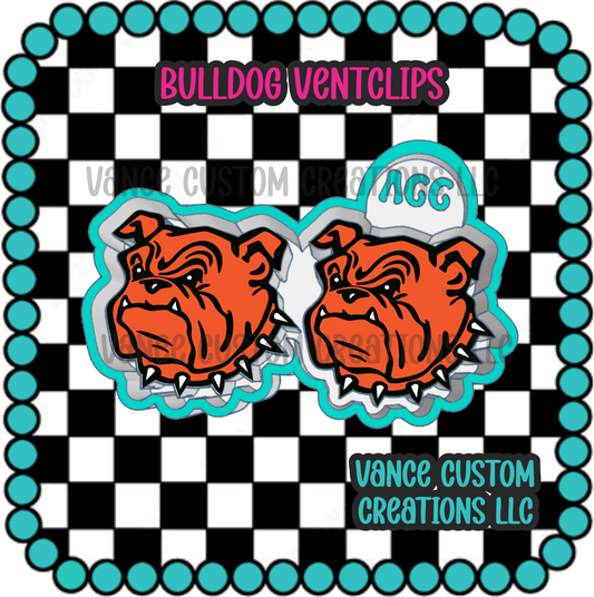 Bulldog Ventclip Freshie Mold