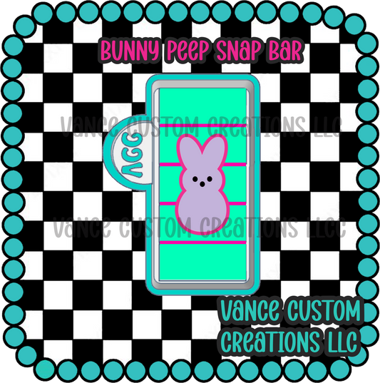 Bunny Peep Snap Bar Mold
