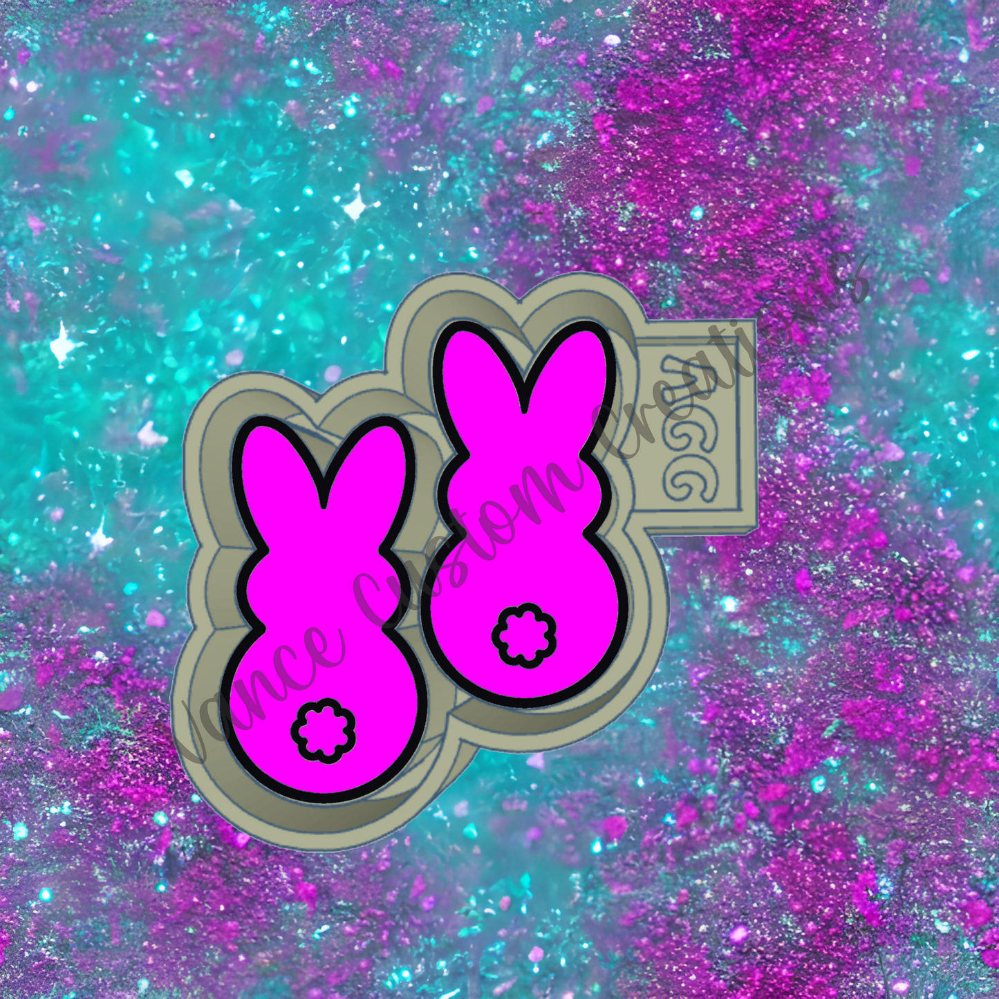Bunny Ventclip Freshie Mold