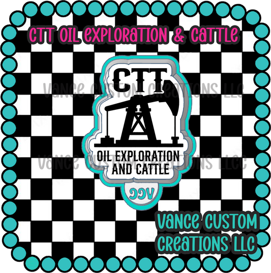 CTT Oil Exploration & Cattle Freshie Mold