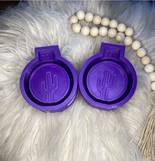 Cactus Circle VentClip Mold