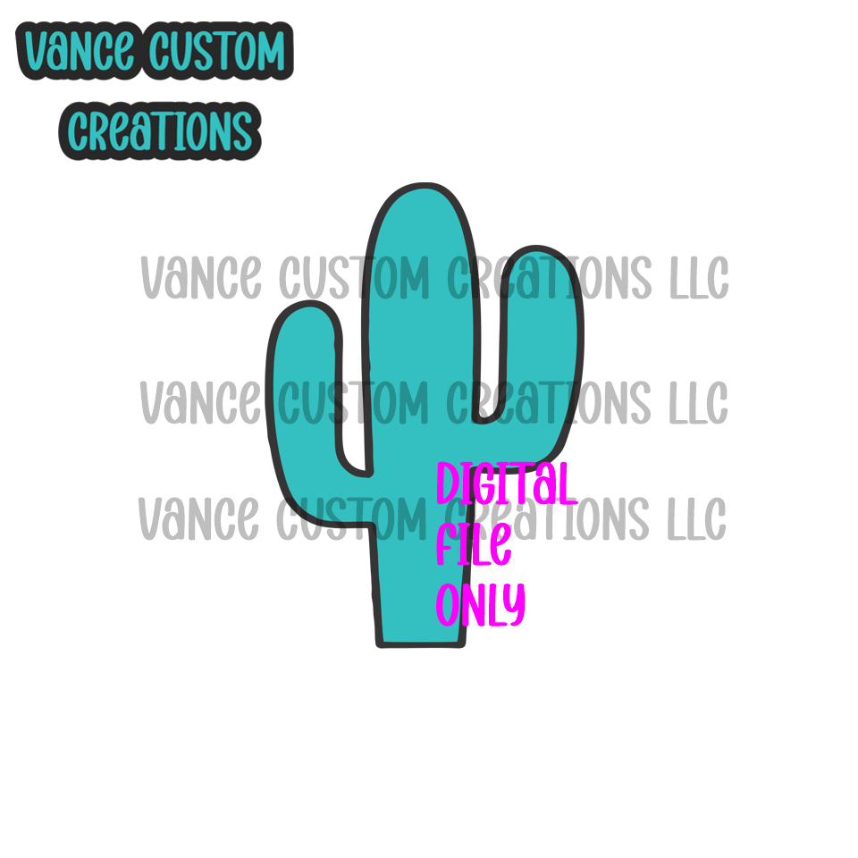 Cactus Cardstock SVG