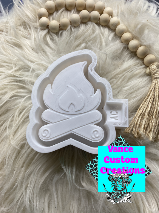Campfire Freshie Mold