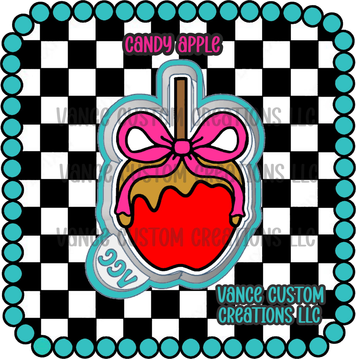 Candy Apple Freshie Mold