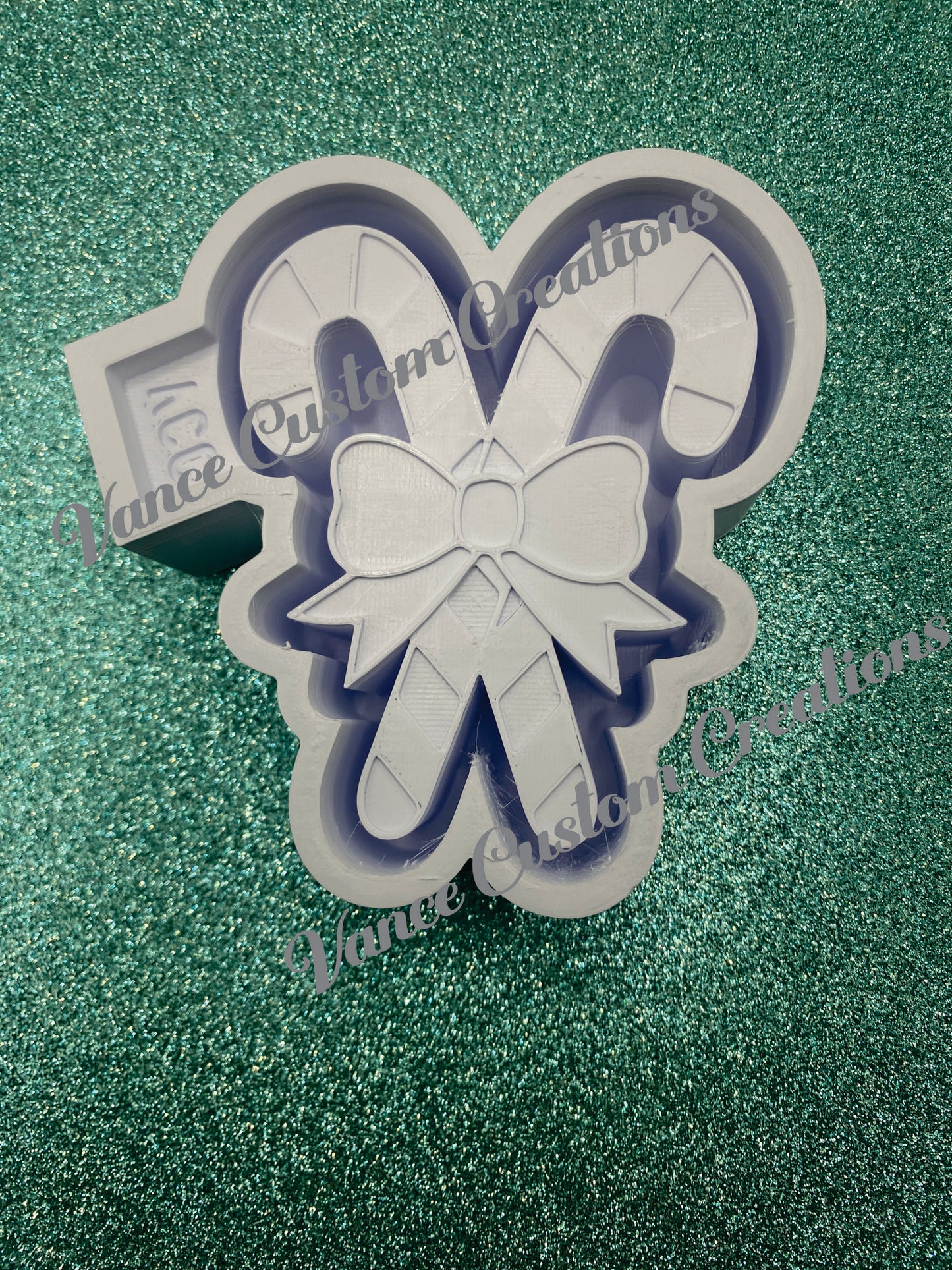 Candy Canes Freshie Mold