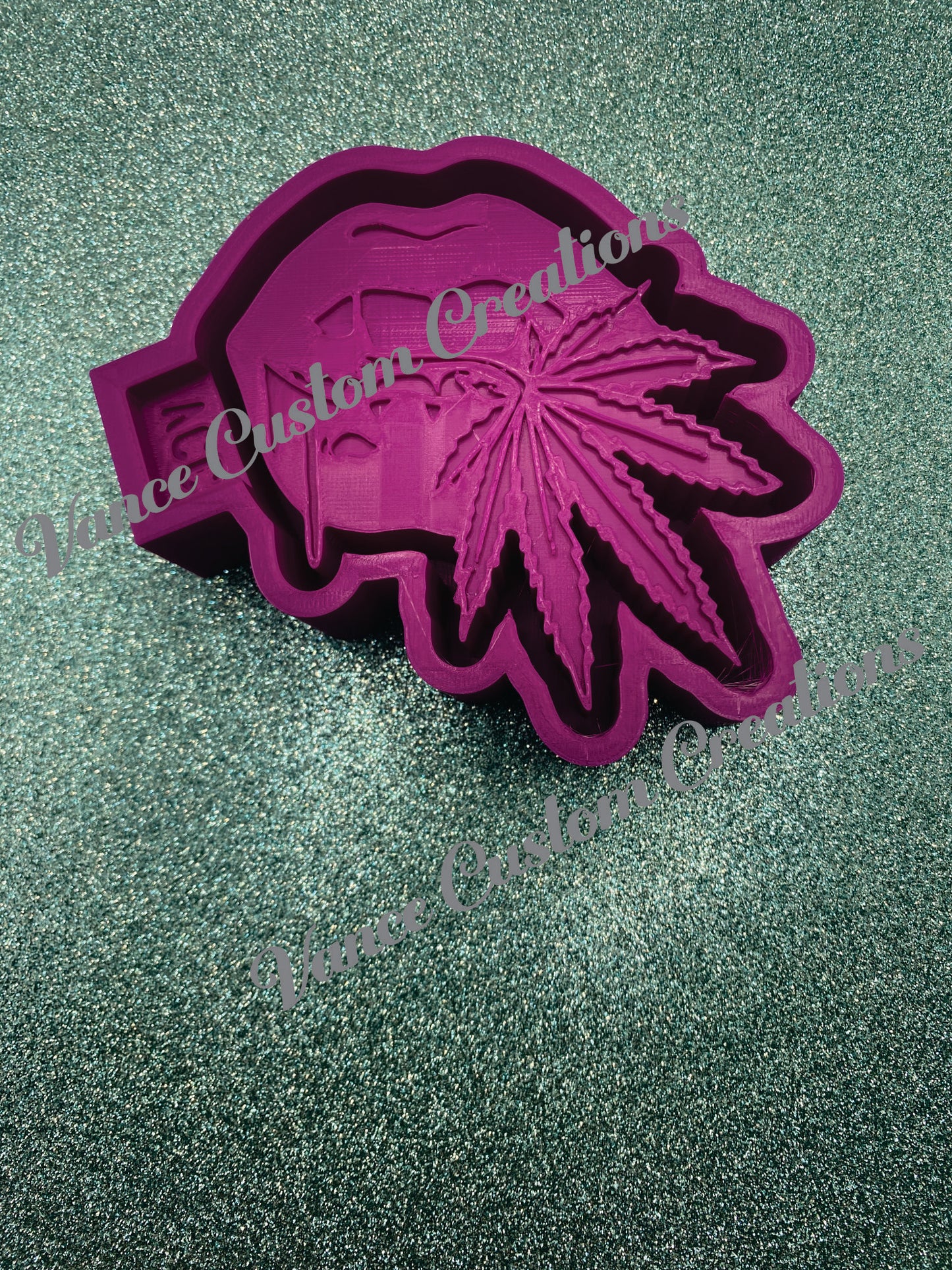 Cannabis Lips Freshie Mold/ Marijuana