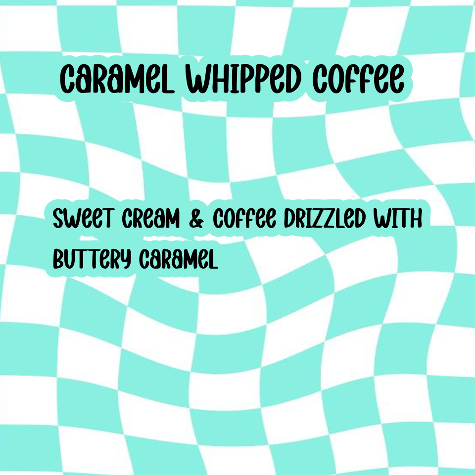 Caramel Whipped Coffee Scented Wax