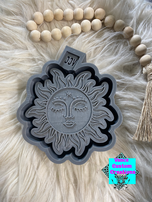 Celestial Sun Freshie Mold