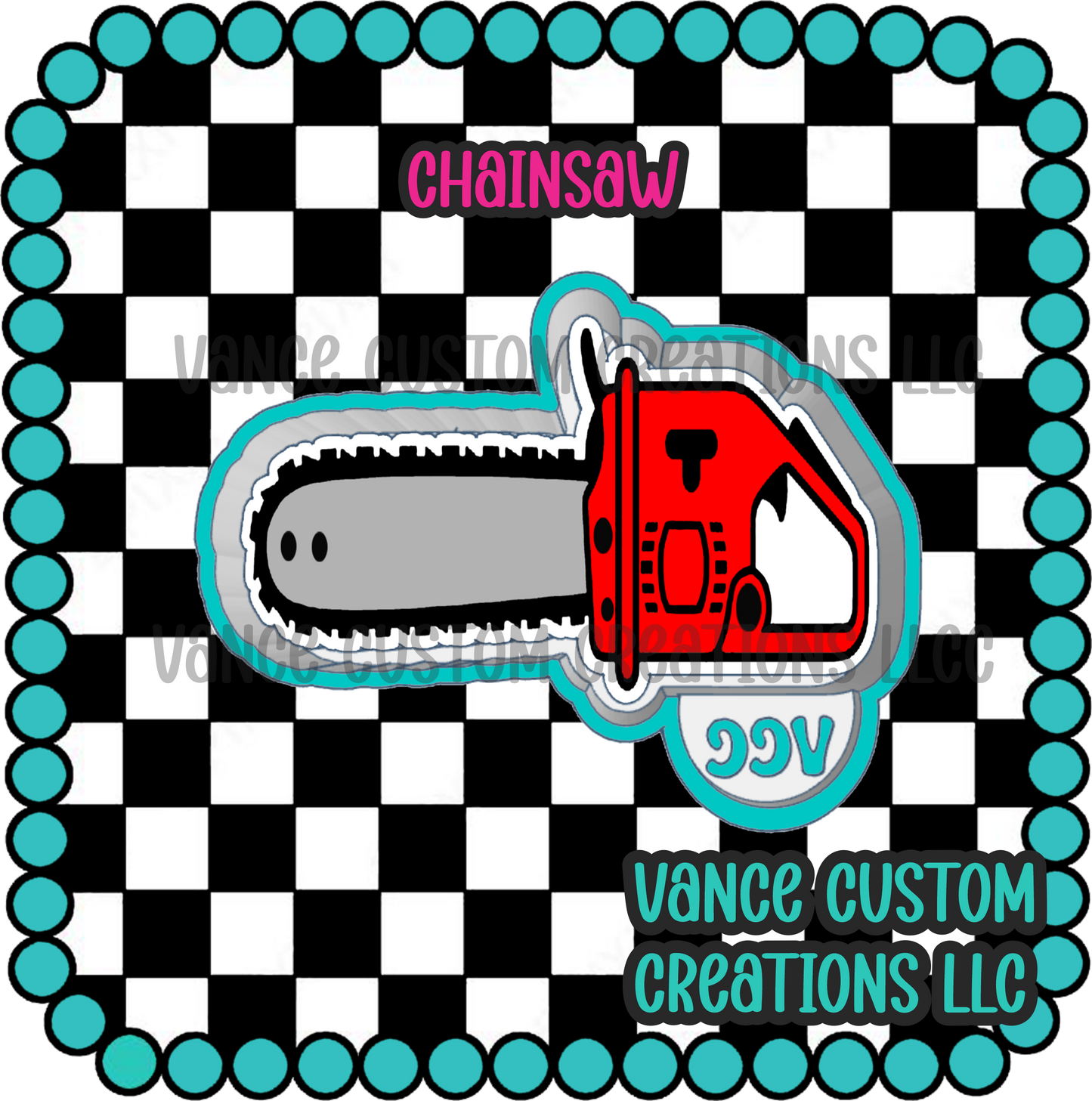 Chain Saw Freshie Mold