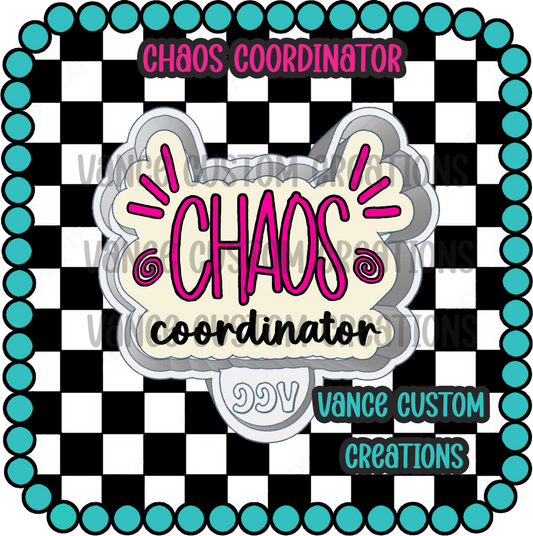 Chaos Coordinator Freshie Mold