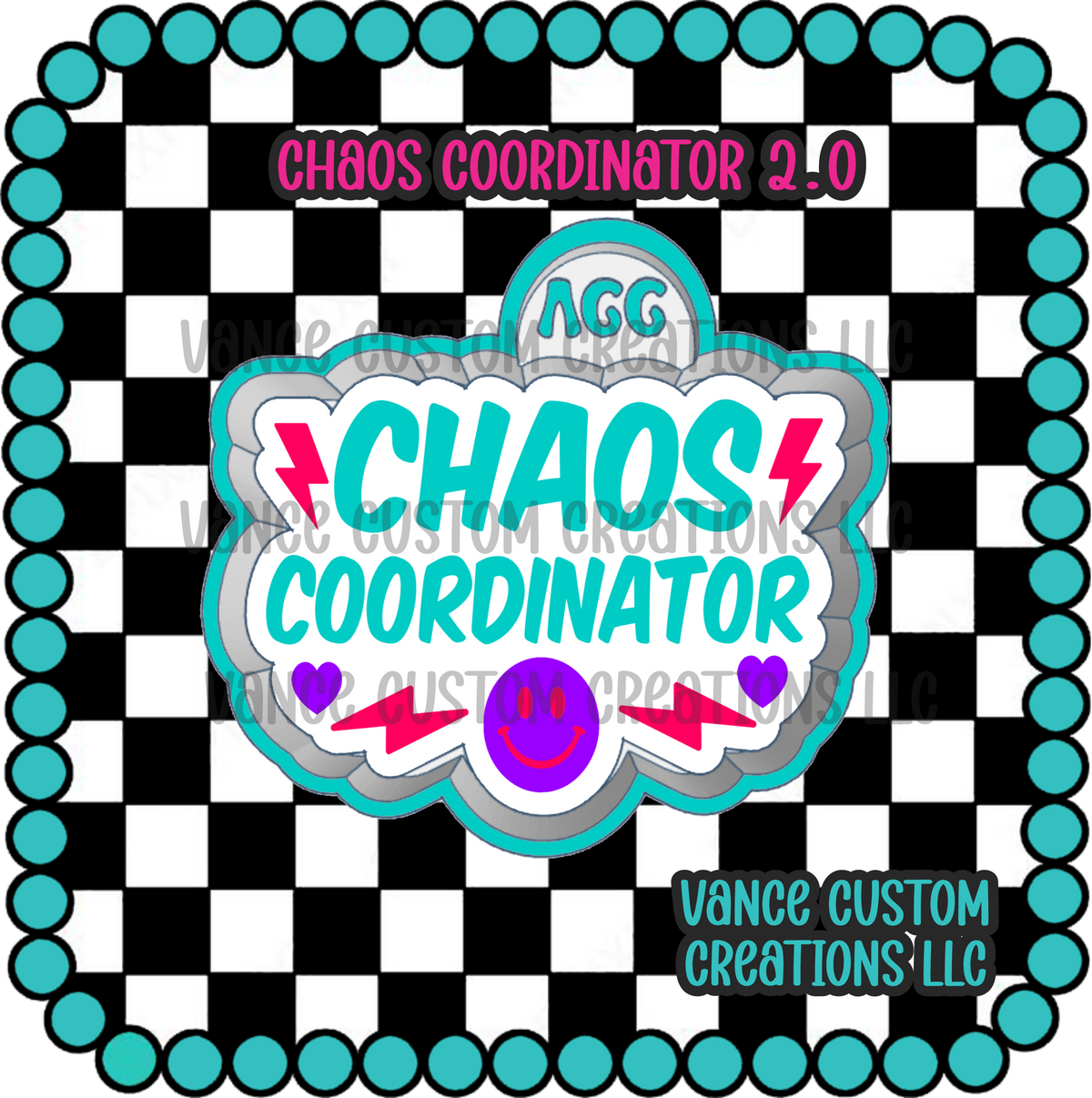 Chaos Coordinator 2.0 Freshie Mold