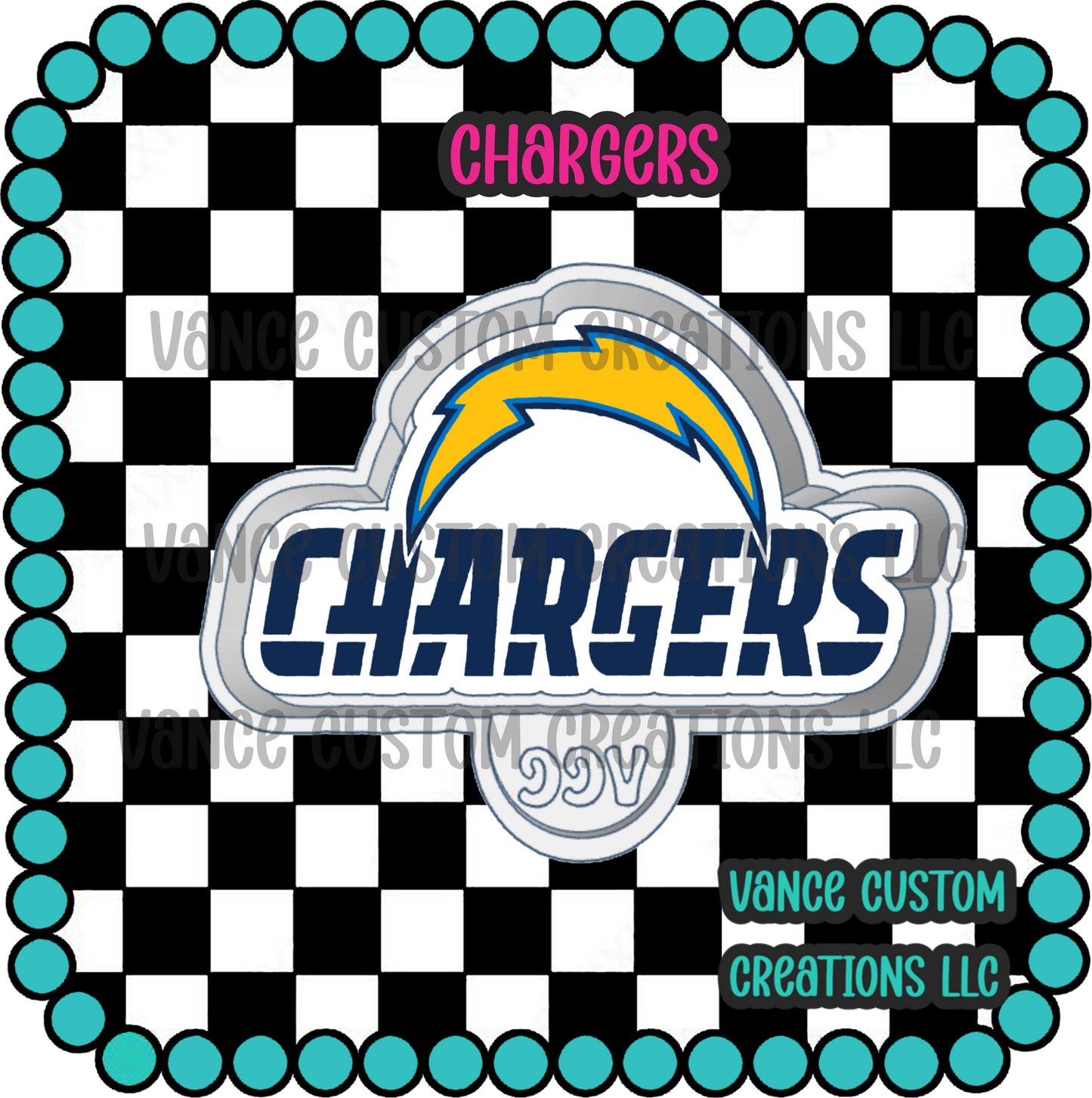Chargers Freshie Mold