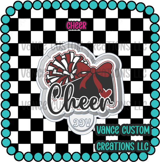 Cheer Freshie Mold