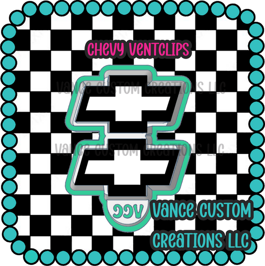 Chevy Ventclips Freshie Mold