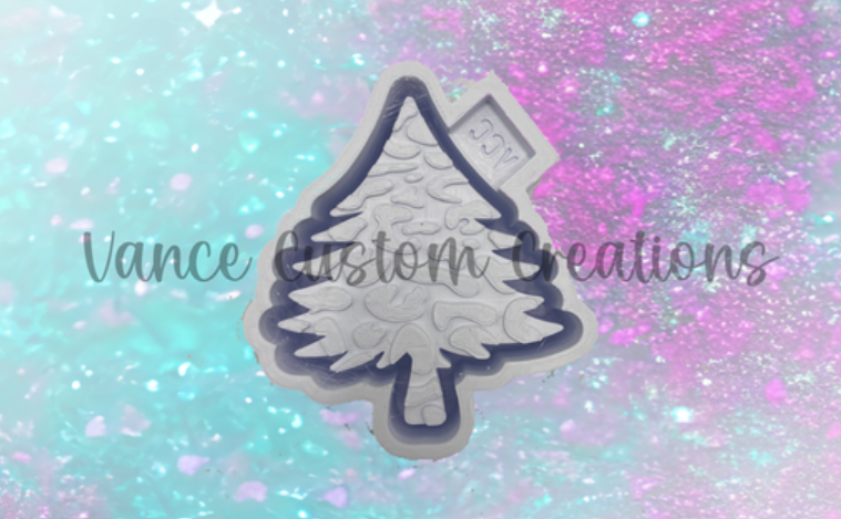 Christmas Tree Freshie Mold