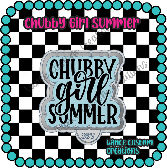 Chubby Girl Summer Freshie Mold
