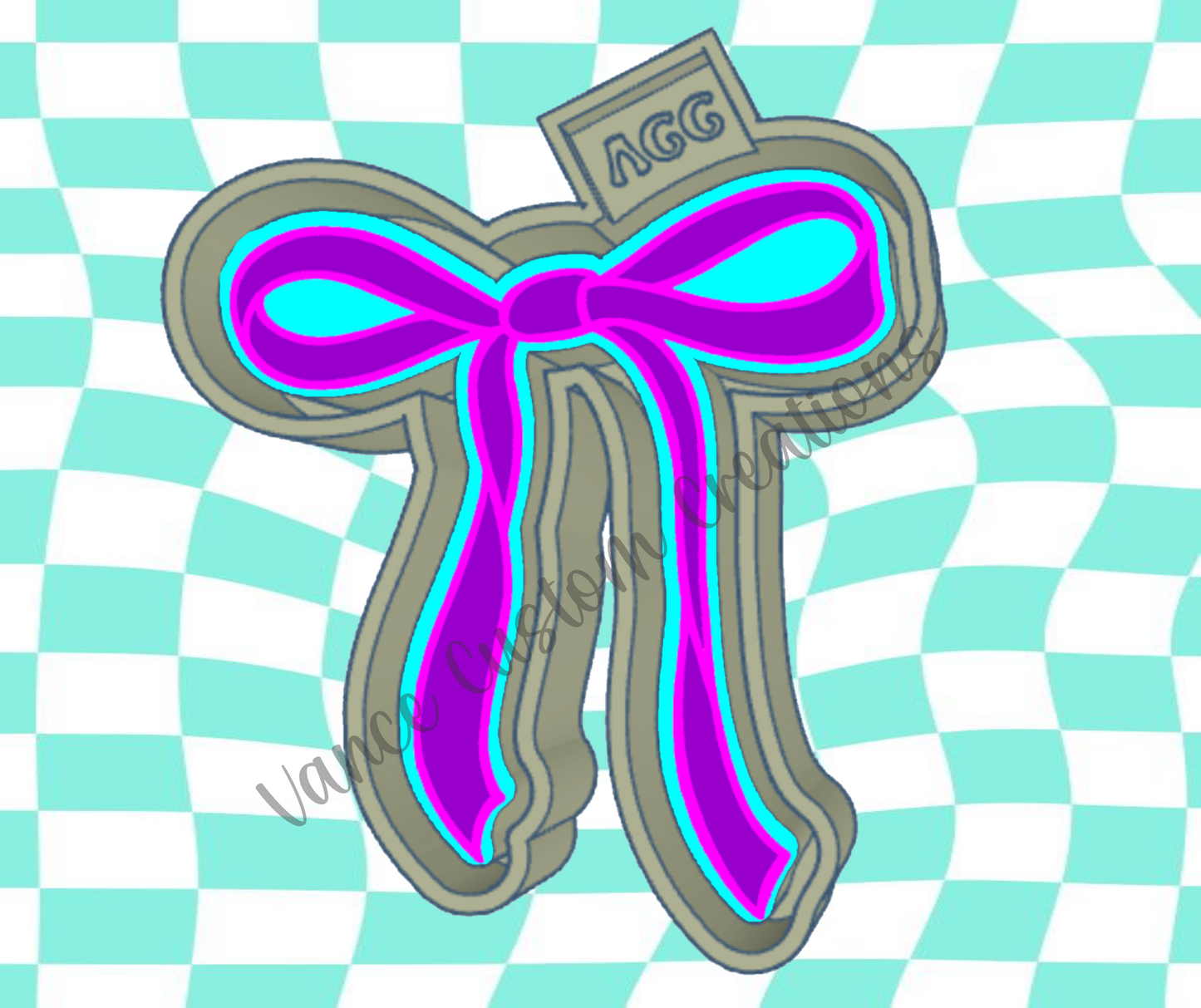 Coquette Bow Freshie Mold