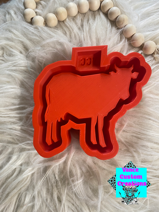 Cow Freshie Mold