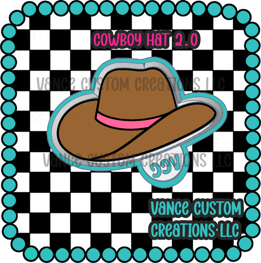 Cowboy Hat 2.0 Freshie Mold