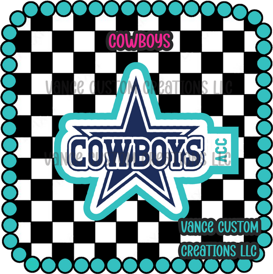 Cowboys Freshie Mold