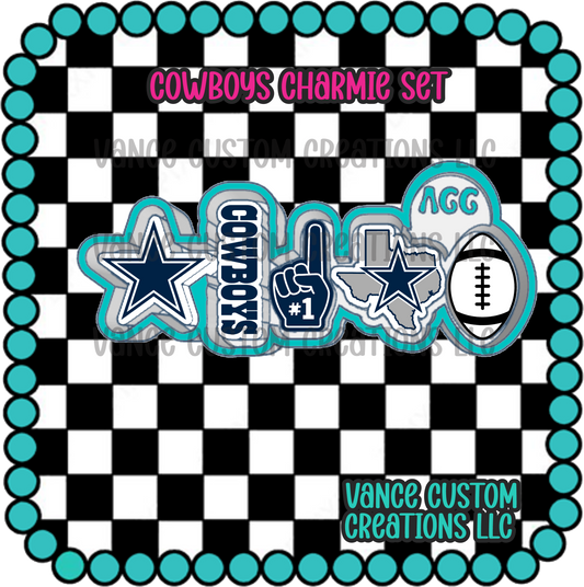 Cowboys Charmie Set Mold