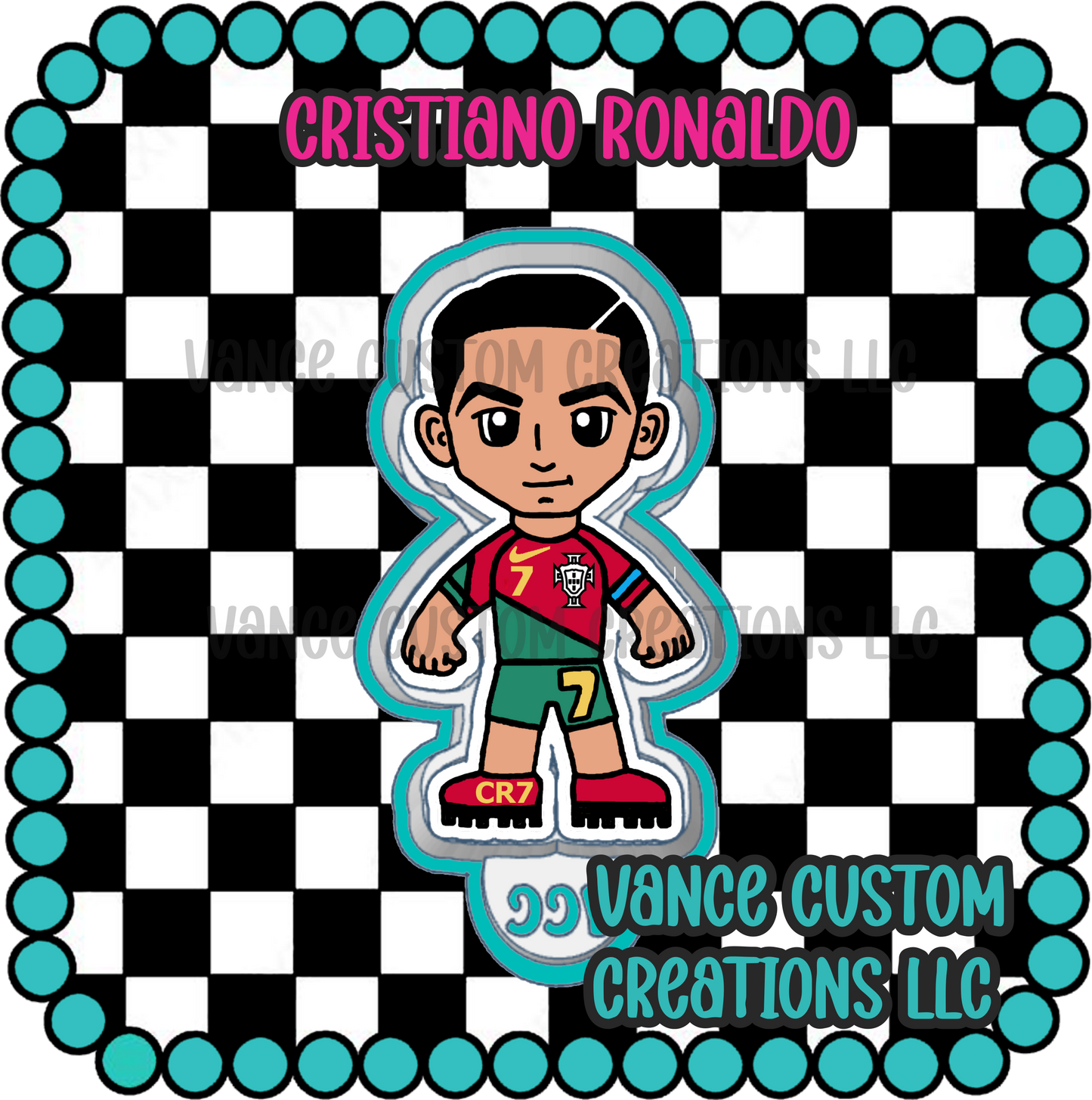 Cristiano Ronaldo Freshie Mold