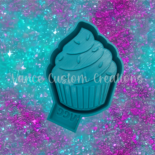 Cupcake Plain Freshie Mold