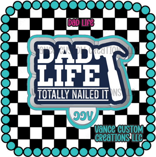 Dad Life Freshie Mold
