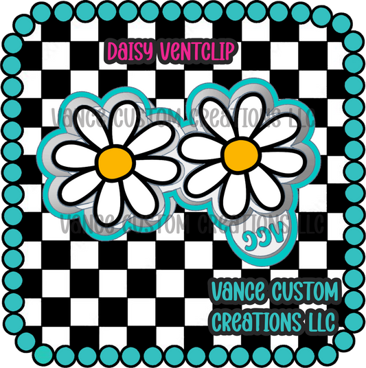 Daisy Ventclip Freshie Mold