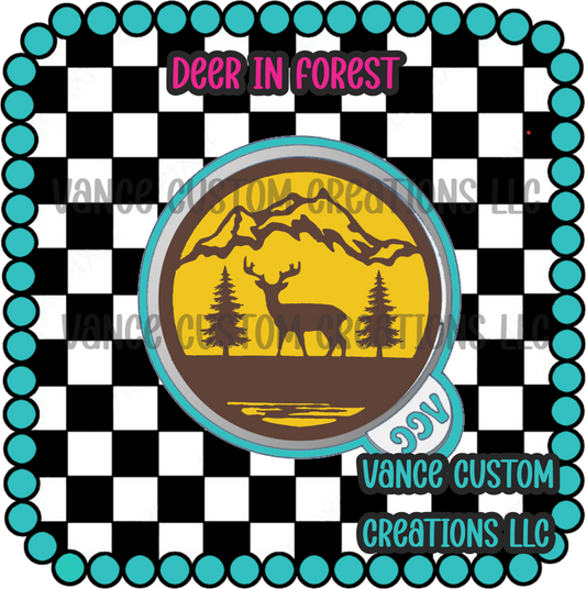 Deer in Forest Freshie Mold