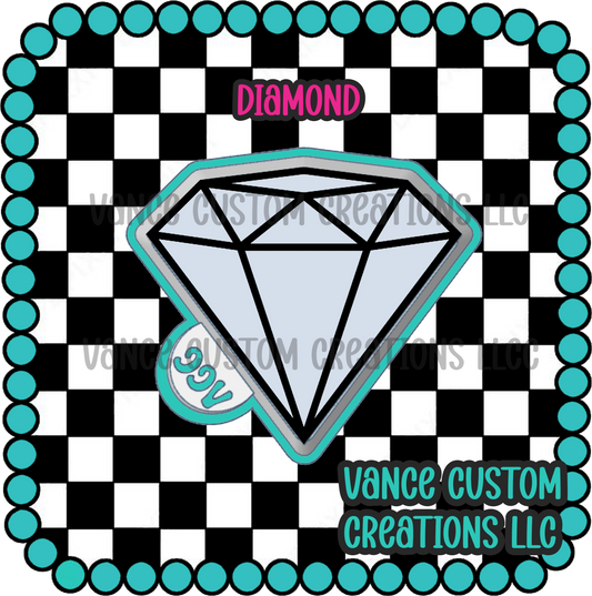 Diamond Freshie Mold