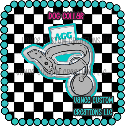 Dog Collar Freshie Mold