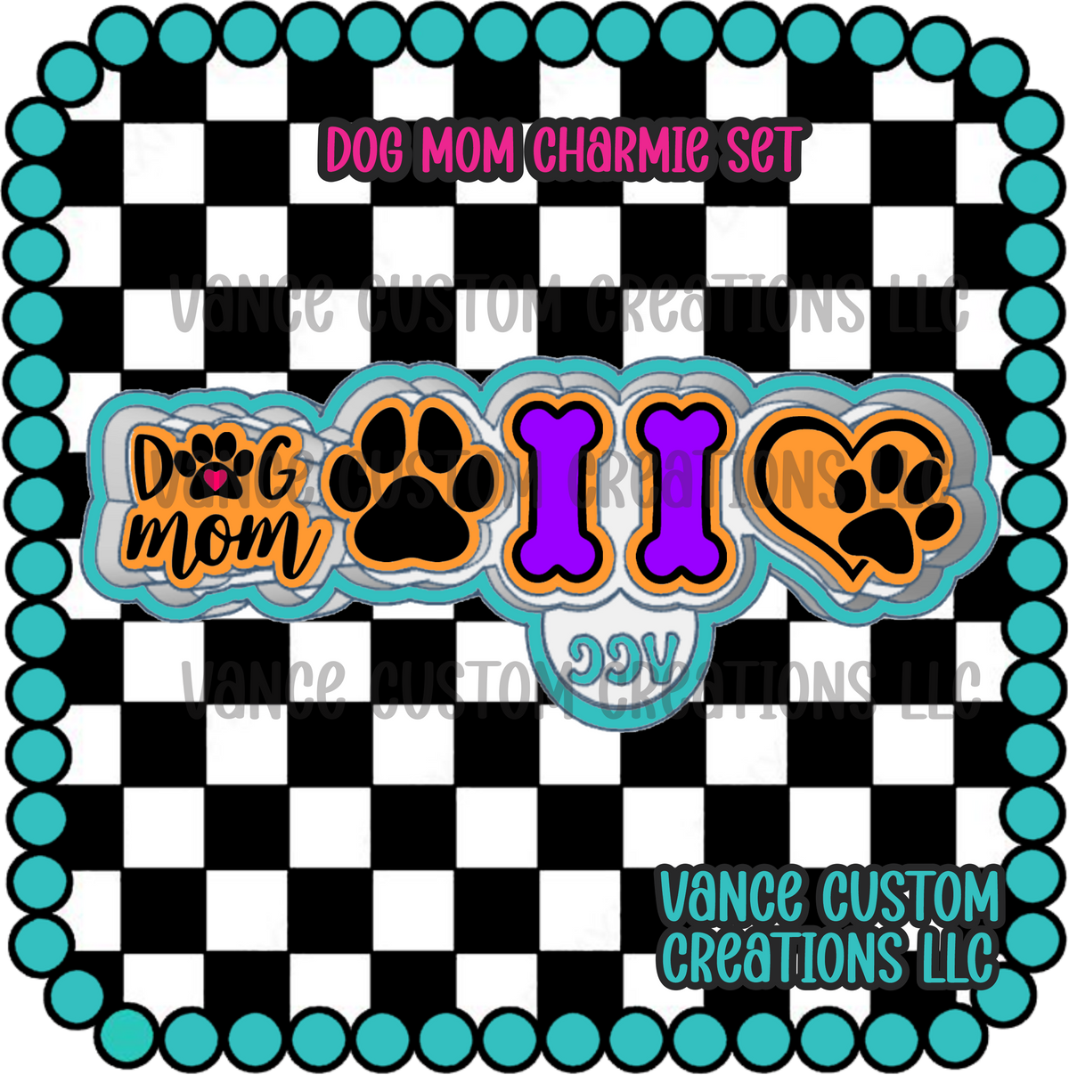 Dog Mom Charmie Mold Set