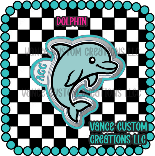 Dolphin Freshie Mold