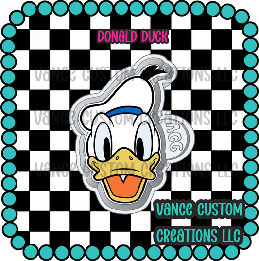 Donald Duck Freshie Mold