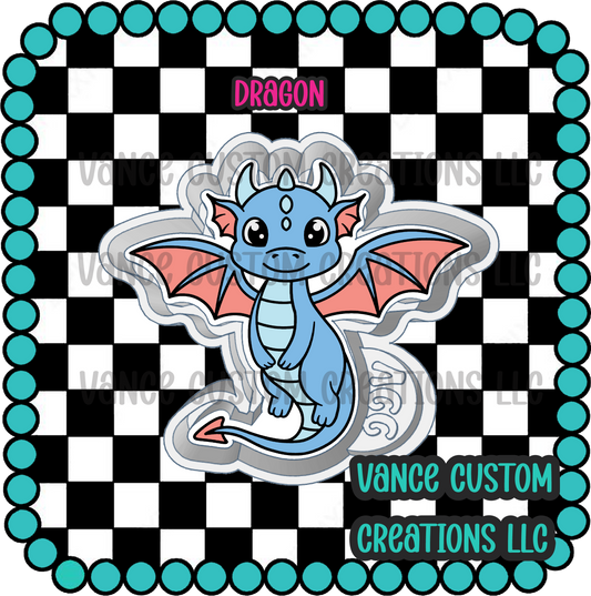 Dragon Freshie Mold