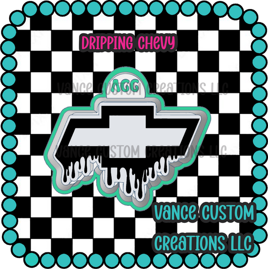 Dripping Chevy Freshie Mold