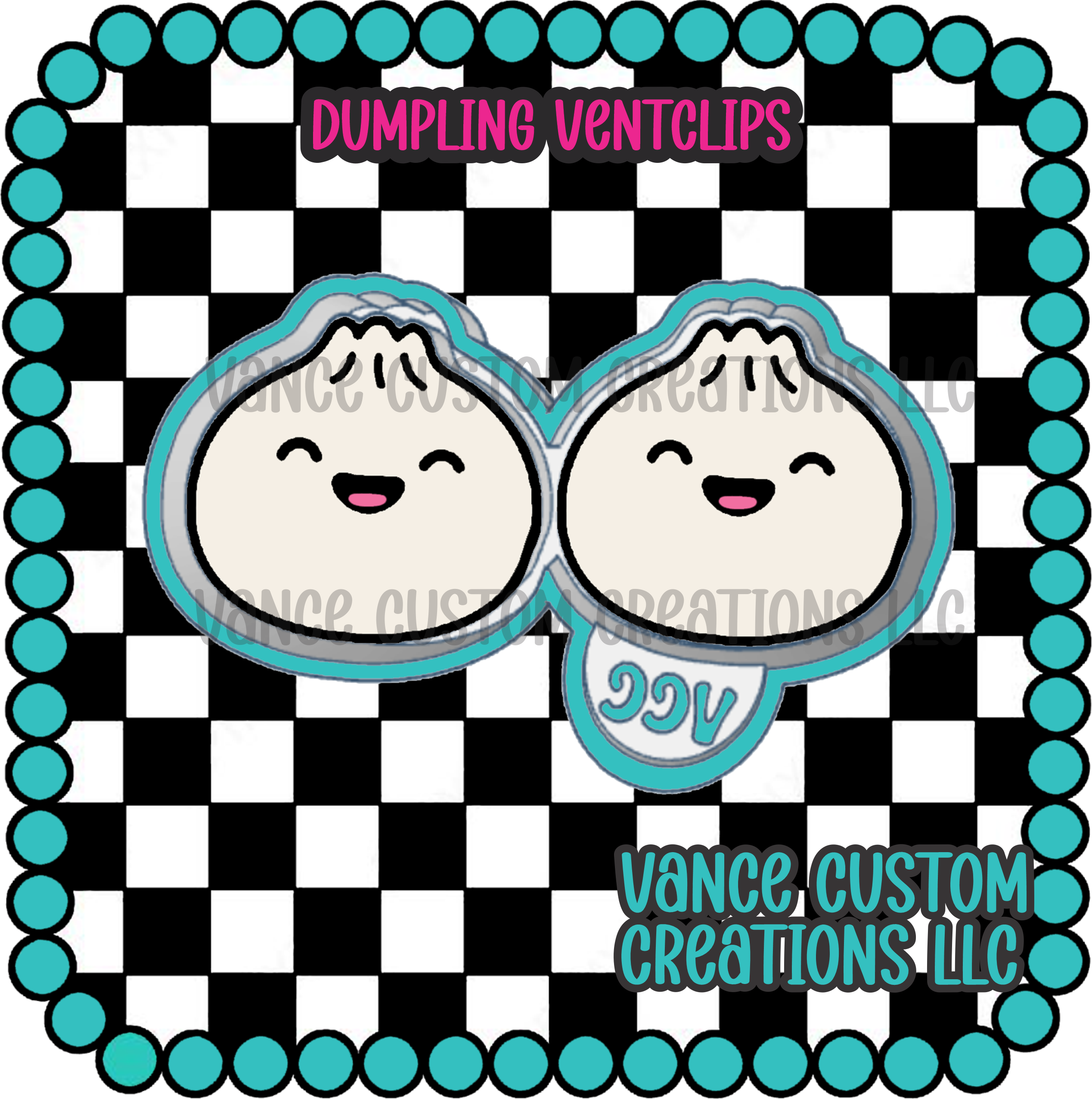 Dumpling Ventclips Freshie Mold – Vance Custom Creations