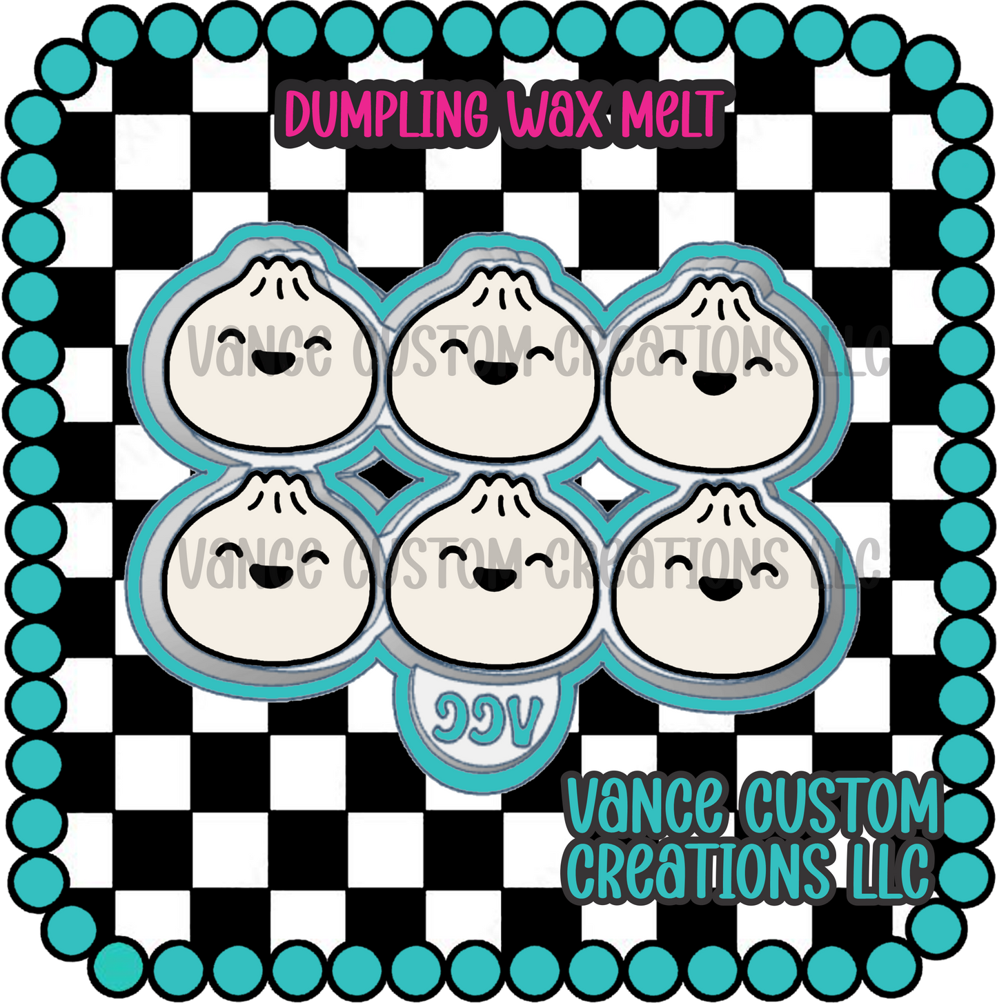 Dumpling Wax Melt Mold