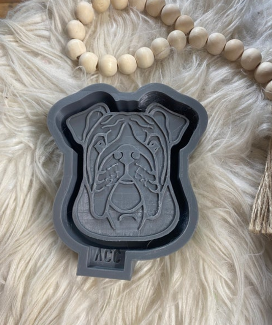 English Bulldog Freshie Mold