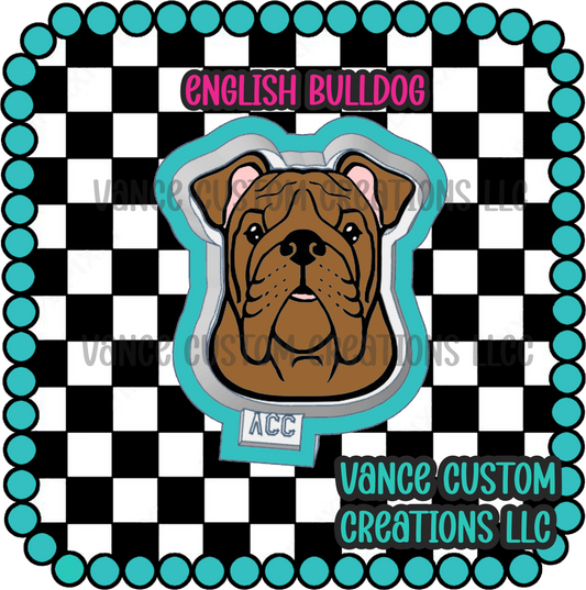 English Bulldog Freshie Mold