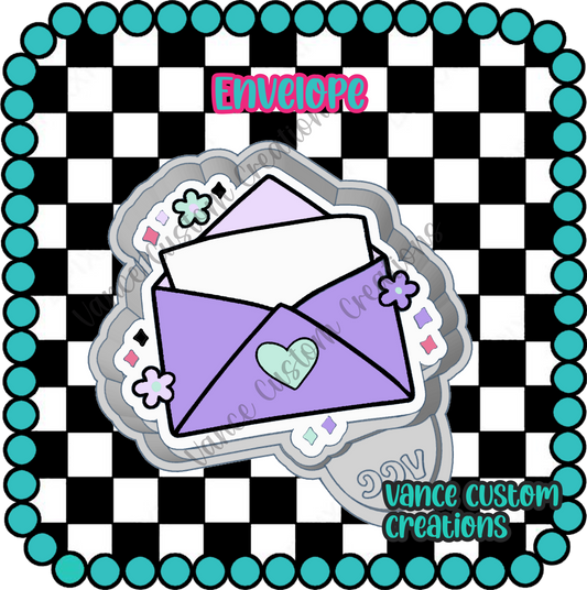 Envelope Freshie Mold