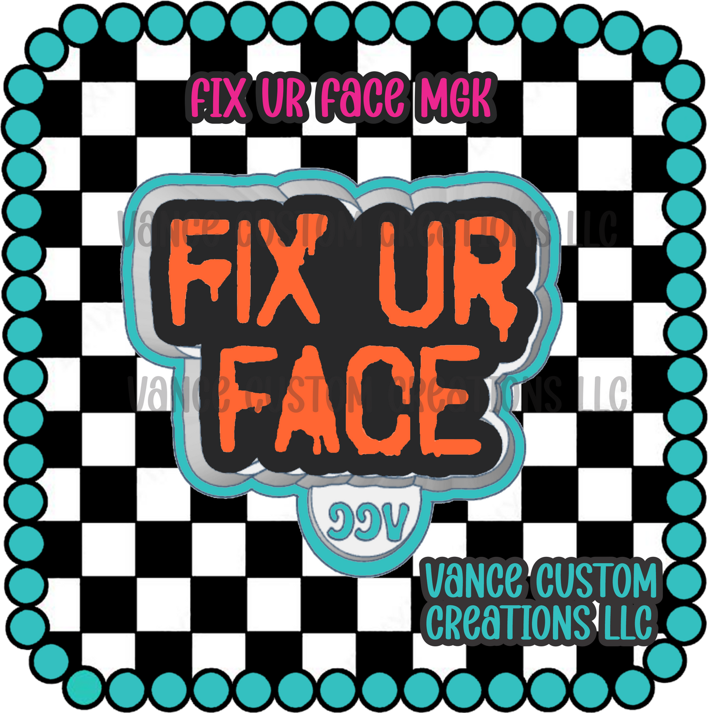 Fix Ur Face Freshie Mold