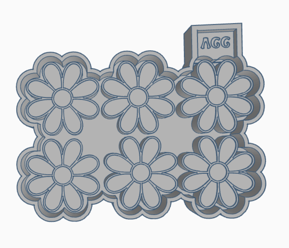 Flower Wax Melt Mold