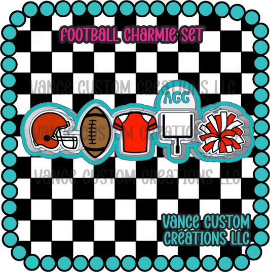 Football Charmie Set