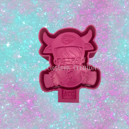 Football Cow Freshie Mold