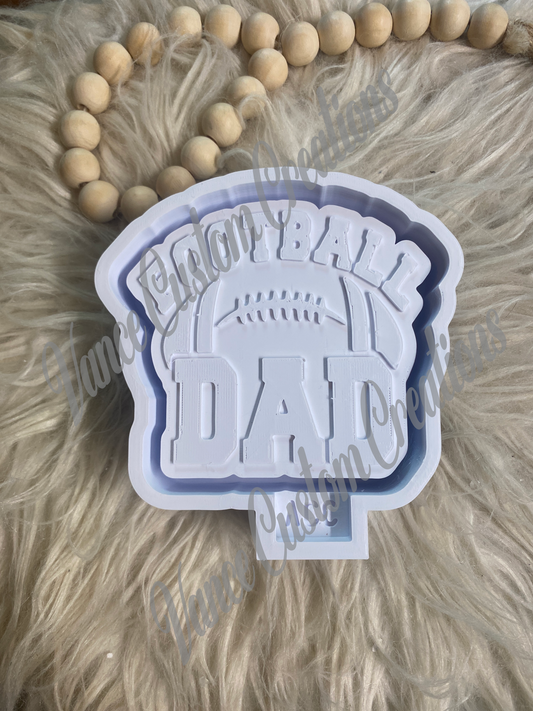 Football Dad Freshie Mold