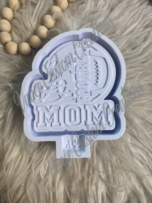 Football Mom Freshie Mold