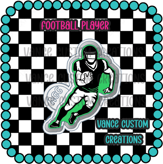 Football Player Freshie Mold