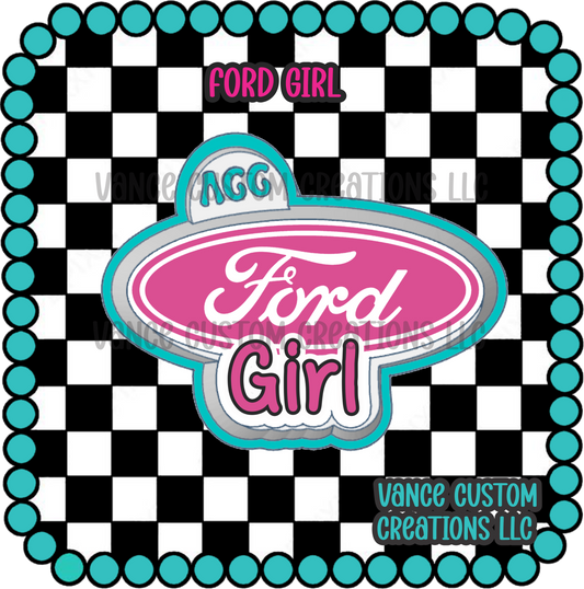 Ford Girl Freshie Mold